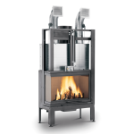 Kaminski vložek na drva - PALAZZETTI ECOMONOBLOCCO MX 78 CORNER - slika 2