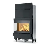 Kaminski vložek na drva - PALAZZETTI ECOMONOBLOCCO WT 66 CORNER