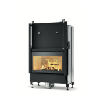 Kaminski vložek na drva - PALAZZETTI ECOMONOBLOCCO WT 16:9 FRONT VERSION