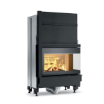 Kaminski vložek na drva - PALAZZETTI ECOMONOBLOCCO WT 86 CORNER - slika 2