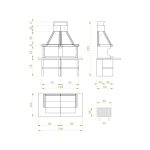 Vrtni kamin - PALAZZETTI PATMOS - slika 3