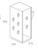 Stojalo za drva - PLAM 85 - slika 2