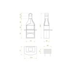 Vrtni kamin - PALAZZETTI TIRRENIA - slika 4