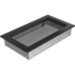 Zračnik ČRNI za kamin brez regulacije 170 X 300 mm - slika 3