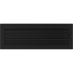 Zračnik ČRNI za kamin z regulacijo 170 X 490 mm - slika 3