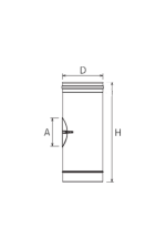 Cev z okroglo revizijsko odprtino - slika 2