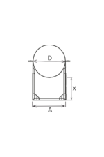 Zidno držalo tip 21 - slika 2